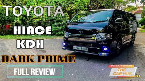 TOYOTA HIACE KDH Full Review Engine Sound With All Details YouTube