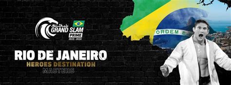 Abu Dhabi Grand Slam Jiu Jitsu World Tour Rio De Janeiro