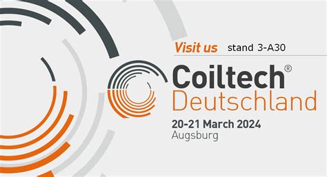 Coiltech 2024 Augsburg SycoTec GmbH Co KG