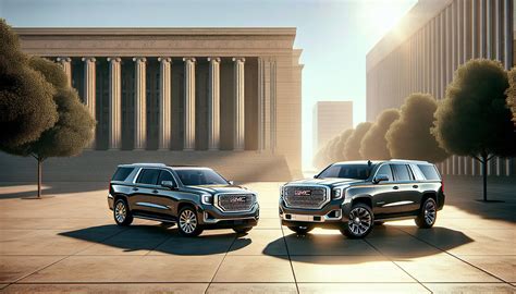 yukon  yukon xl  comprehensive comparison  features size