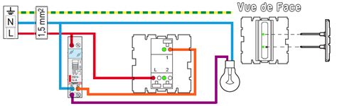 Schema Electrique Poussoir A Voyant