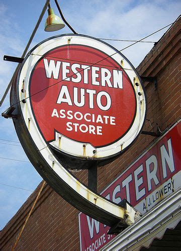 A. J. Lowery Western Auto Sign, Hazlehurst