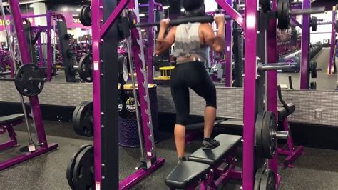 Smith Machine Lateral Step Ups Youtube