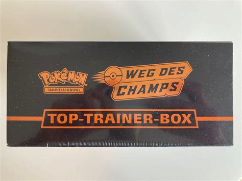 Pokémon Weg des Champs Top Trainer Box Deutsch DE Neu OVP Sealed