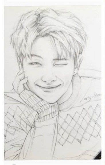 Pin Di Cherry Blossom Su Bts Disegno Viso Disegni Disegni A