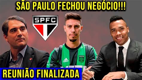 DE AGORA NO SÃO PAULO NEGÓCIO FECHADO REUNIÃO ENCERRADA NO SPFC