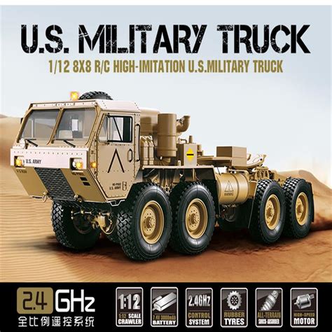 HG P801 P802 HEMTT RC Military Truck 8X8 ,HG P801 P802 RC HEMTT Car,1/ ...