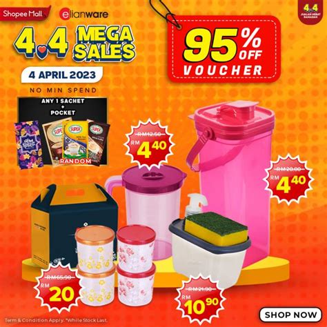 4 Apr 2023 Elianware 4 4 Ramadan Sale On Shopee Lazada