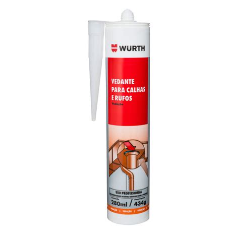 Vedante Para Calhas E Rufos Cinza Wurth 280 Ml Leroy Merlin