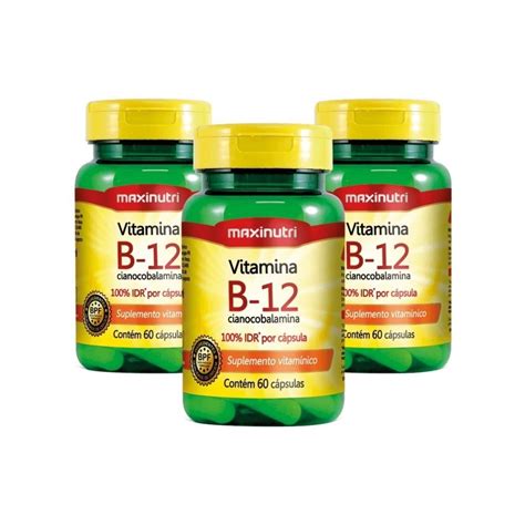 Kit Potes Vitamina B C Psulas Maxinutri Submarino