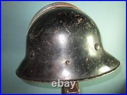 Czechoslovakian M Fire Helmet Casque Casco Stahlhelm Casco Elmo