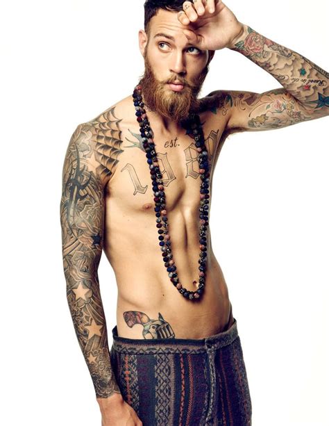 Billy Huxley Just The Design Billy Huxley Beard Model Male Models