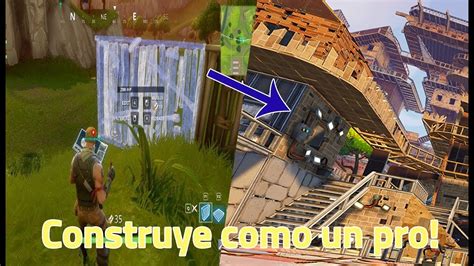 COMO CONSTRUIR EN FORTNITE CONSTRUYE COMO UN PRO EN FORTNITE BATTLE