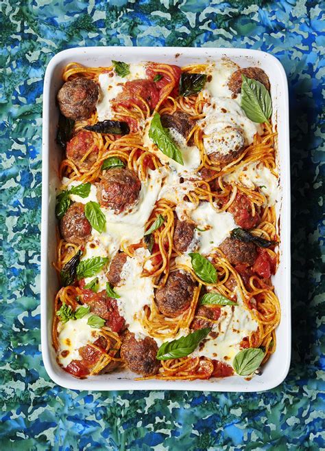 Baked Spaghetti And Meatballs Recipe