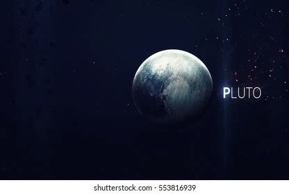 Pluto High Resolution Beautiful Art Presents Stock Photo (Edit Now ...