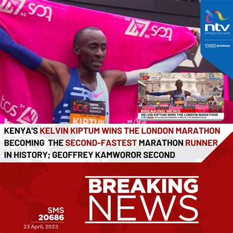 Masaku On Twitter Rt Ntvkenya Kenya S Kelvin Kiptum Wins The London