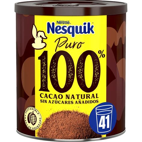 Comprar Intenso 100 Cacao Sin Gluten Bote 290 G NESTLE NESQUIK