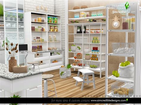 Naturalis Pantry Foods By Simcredible Created Emily Cc Finds