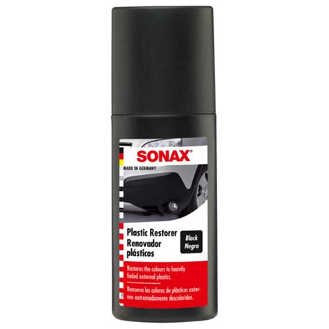 SONAX 409100 Plastic Restorer műanyag felújító fekete 10