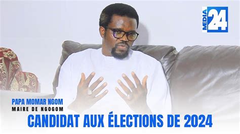 Mr Pape Momar Ngom Candidat Aux Lections Pr Sidentielles De Au