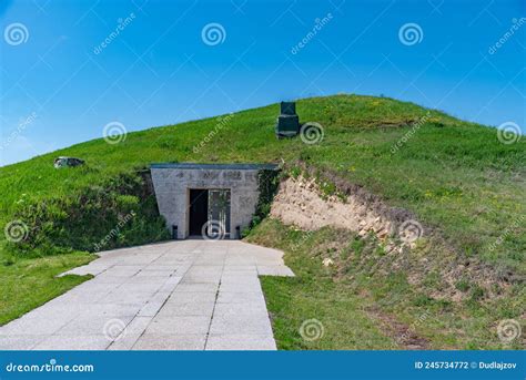 Thracian Tomb of Sveshtari in Bulgaria. Stock Photo - Image of tourism ...