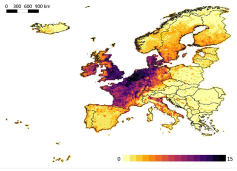 Figure S Predicted Richness Of Invasive Alien Terrestrial