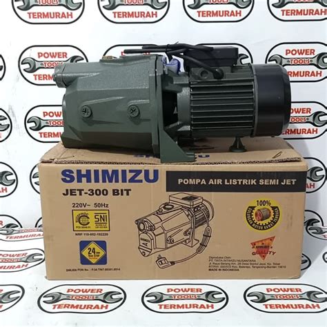 Jual Pompa Air Semi Jet Pump JET 300 SHIMIZU JET300 NON AUTO Semijet