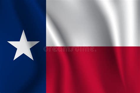 Waving Flag Of Texas 10 Eps Stock Illustration Illustration Of