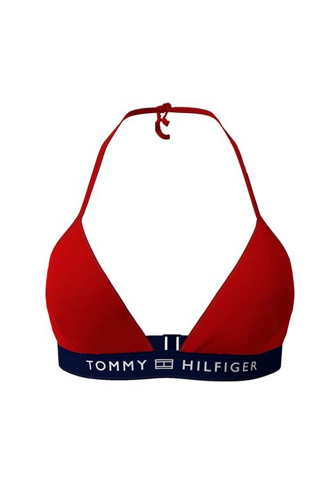 Tommy Hilfiger Bikini Top τριγωνάκι με ενίσχυση UW0UW02708 XLG