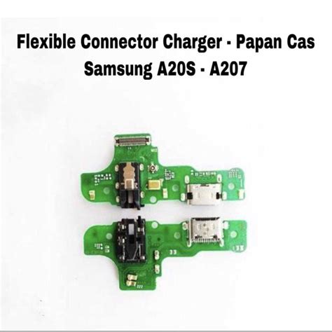 Jual Flexible Konektor Samsung A20s A207 A207f Cas Charger Mic Hf Papan Board Con Tc