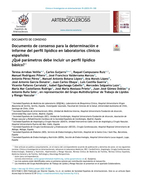 PDF Documento de consenso para la determinación e informe del perfil