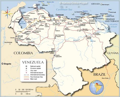 Mapa De Venezuela Mapa Detallado De Venezuela Am Rica Del Sur Am Rica