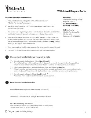 Fillable Online Withdrawal Request Form Withdrawal Request Form Fax