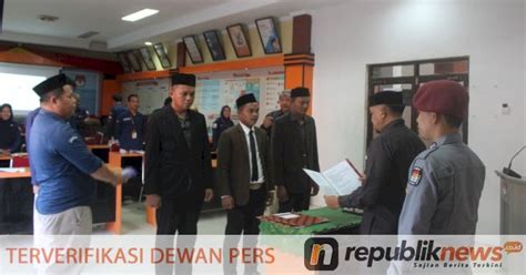 Kpu Kabupaten Kepulauan Selayar Lantik Paw Ppk Dan Pps Pemilu