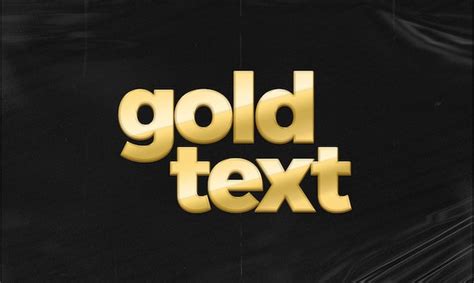 Psd De Efecto Texto Dorado 3d 23 000 Plantillas Psd Gratuitas De Gran