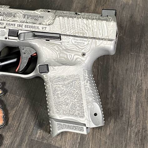 Canik Tp9 Elite Sc 9mm Damascus Guntickets 10 Spot Gunbros