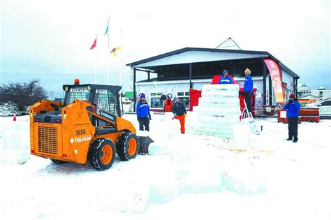 Encuentro De Esculturas De Hielo En Tolhuin Diario El Sure O