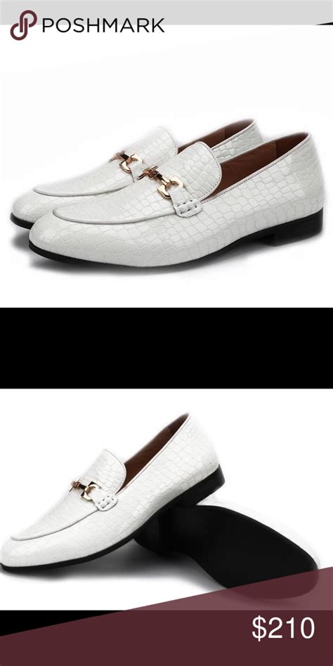 Men White Leather Loafers Mens White Loafers White Leather Shoes Mens Leather Loafers