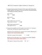 MAT133 4 3 Homework Chapter 5 Sections 5 Pdf MAT133 4 3 Homework