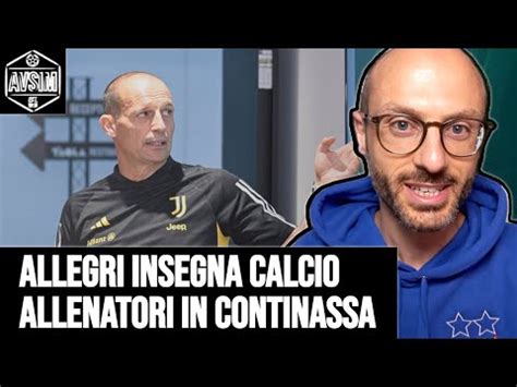 Allegri Insegna Calcio A Del Piero E Gli Allenatori UEFA PRO In