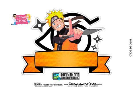 Pin De Jaqueline Robaina Em Festa Do Pedro Tema Naruto Festa Infantil