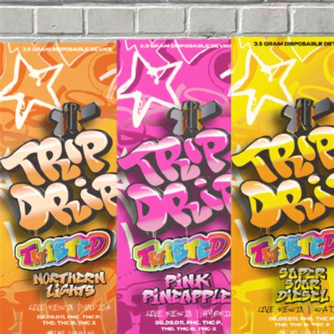 Trip Drip Live Resin Twisted Disposable G Great Cbd Shop