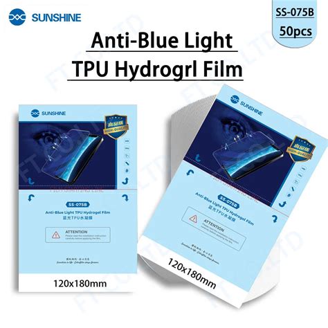 Pcs Ss B Sunshine Tpu Flexible Hydrogel Film For Intelligent