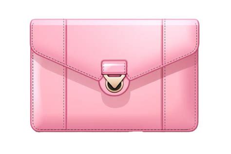 Pink Clutch Bag Clipart Graphic By Illustrately · Creative Fabrica