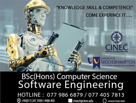 Cinec Campus Bsc Hons Computer Science Software Engineering