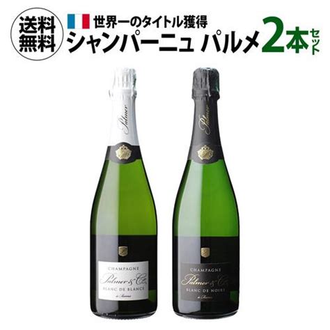 ワイン ワインセット 1本あたり9900 円税込 送料無料 シャンパーニュ パルメ 2本セット 正規品 750ml 2本入 シャンパン