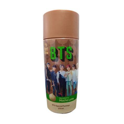 Café Bts Hot Brew Sabor Macadamia Mocha Latte 270ml