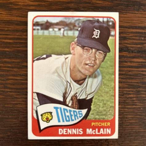 Topps Denny Mclain Rc Ebay