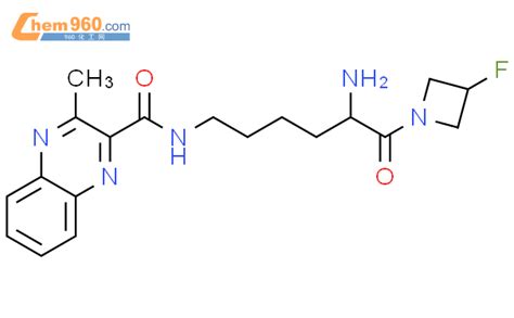 845783 18 8 2 Quinoxalinecarboxamide N 5S 5 Amino 6 3 Fluoro 1