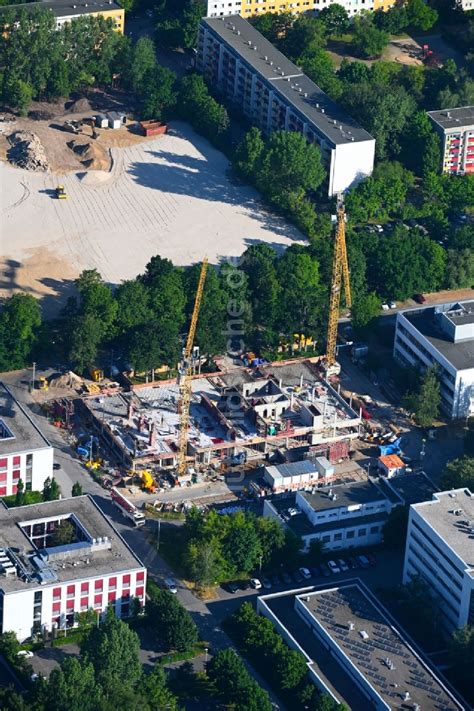 Berlin Von Oben Baustelle Zum Neubau Eines Forschungs Geb Udes Und